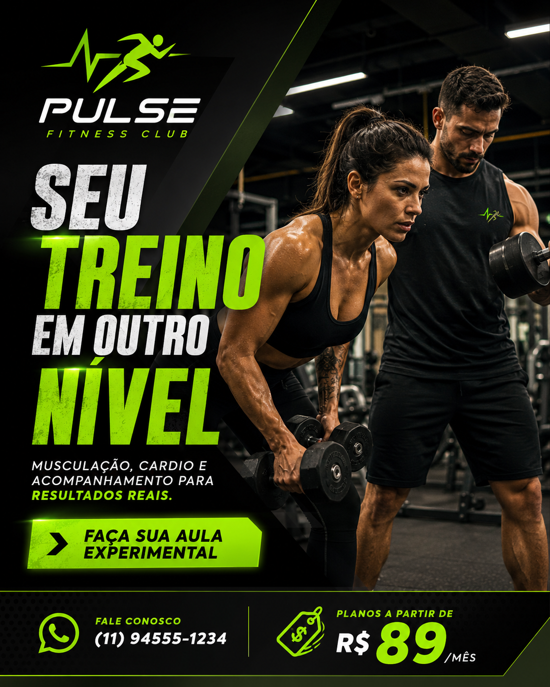 aumente o seu treino agora