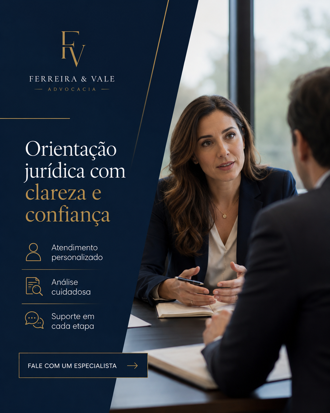 consultoria jurídica com confiança e clareza