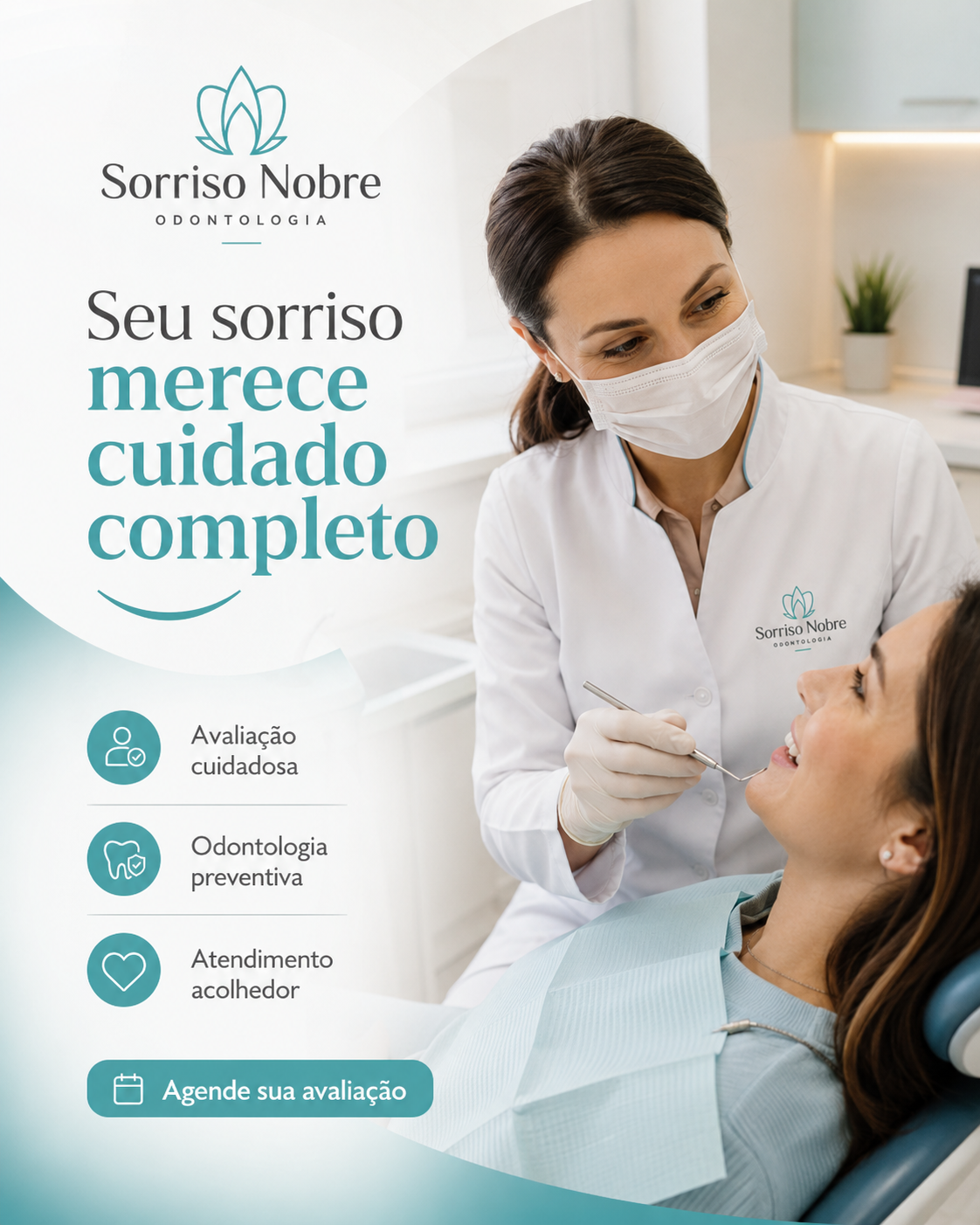 cuidado completo para o seu sorriso