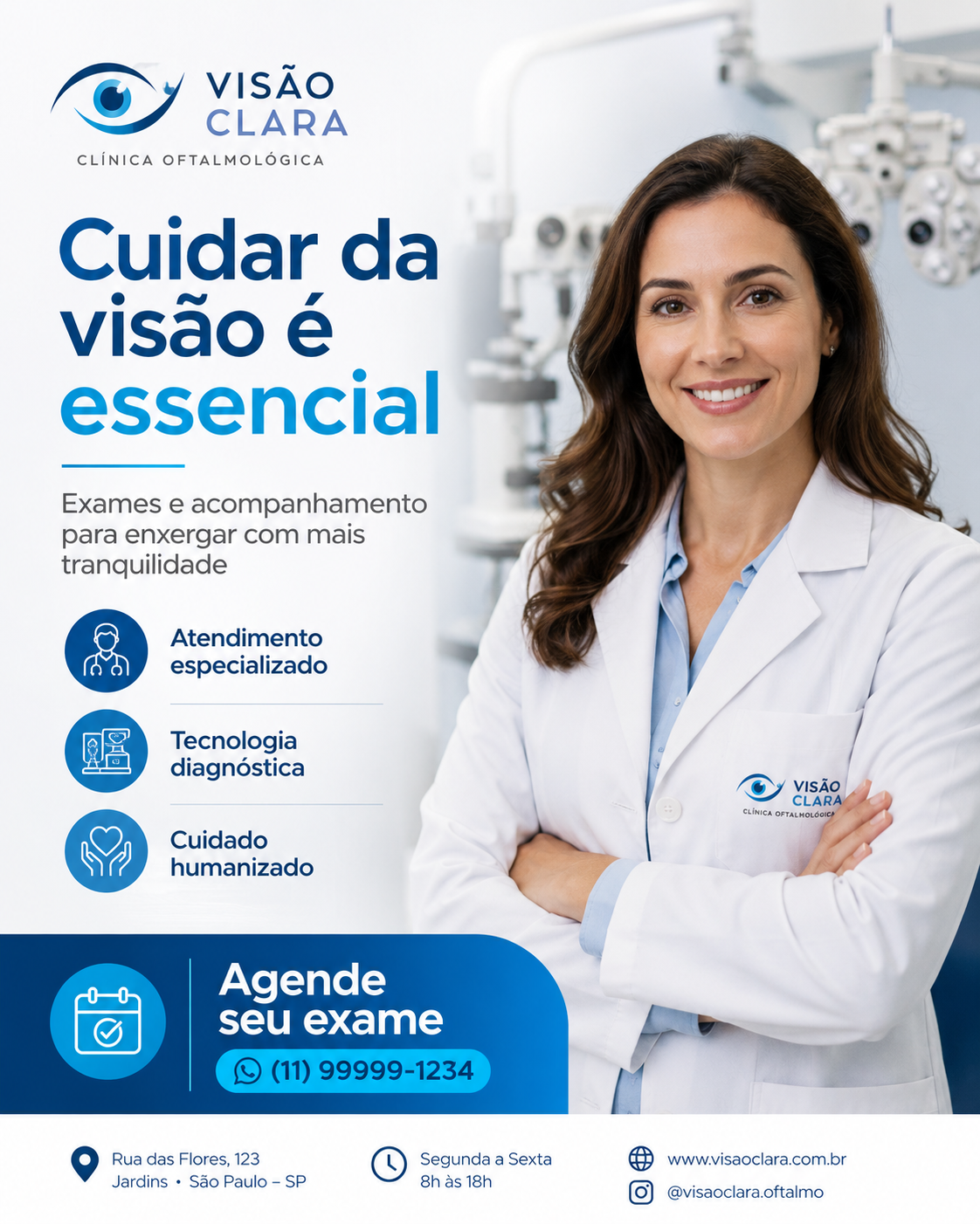 cuide da sua visão agende já