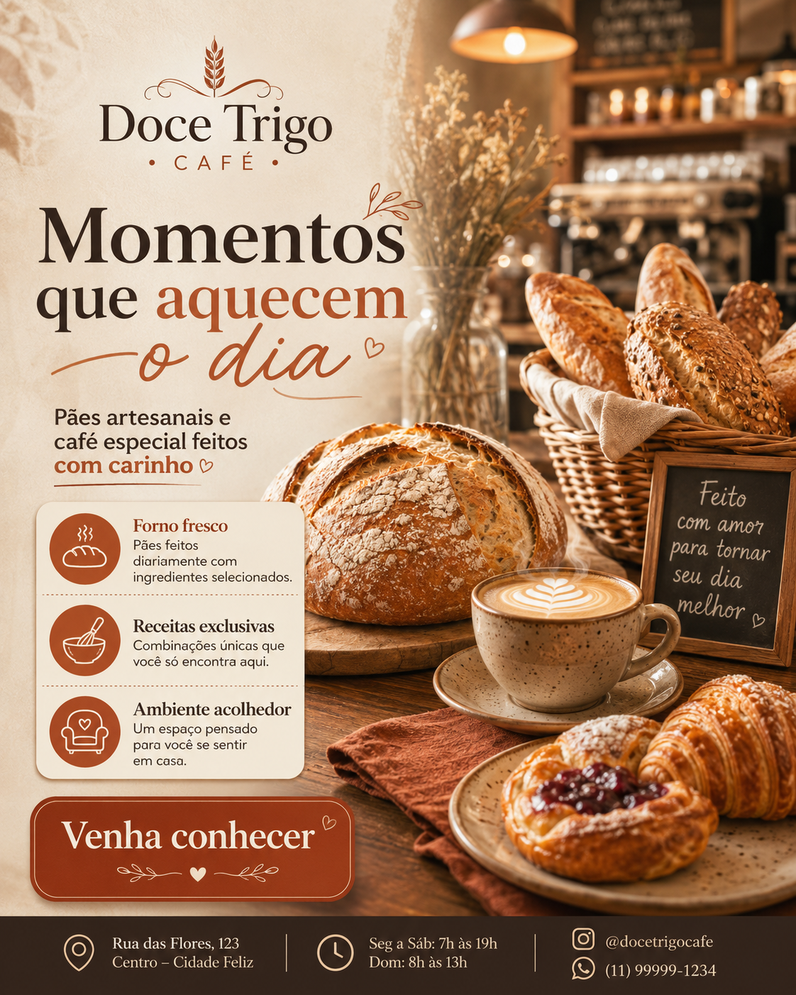 momentos que aquecem o dia