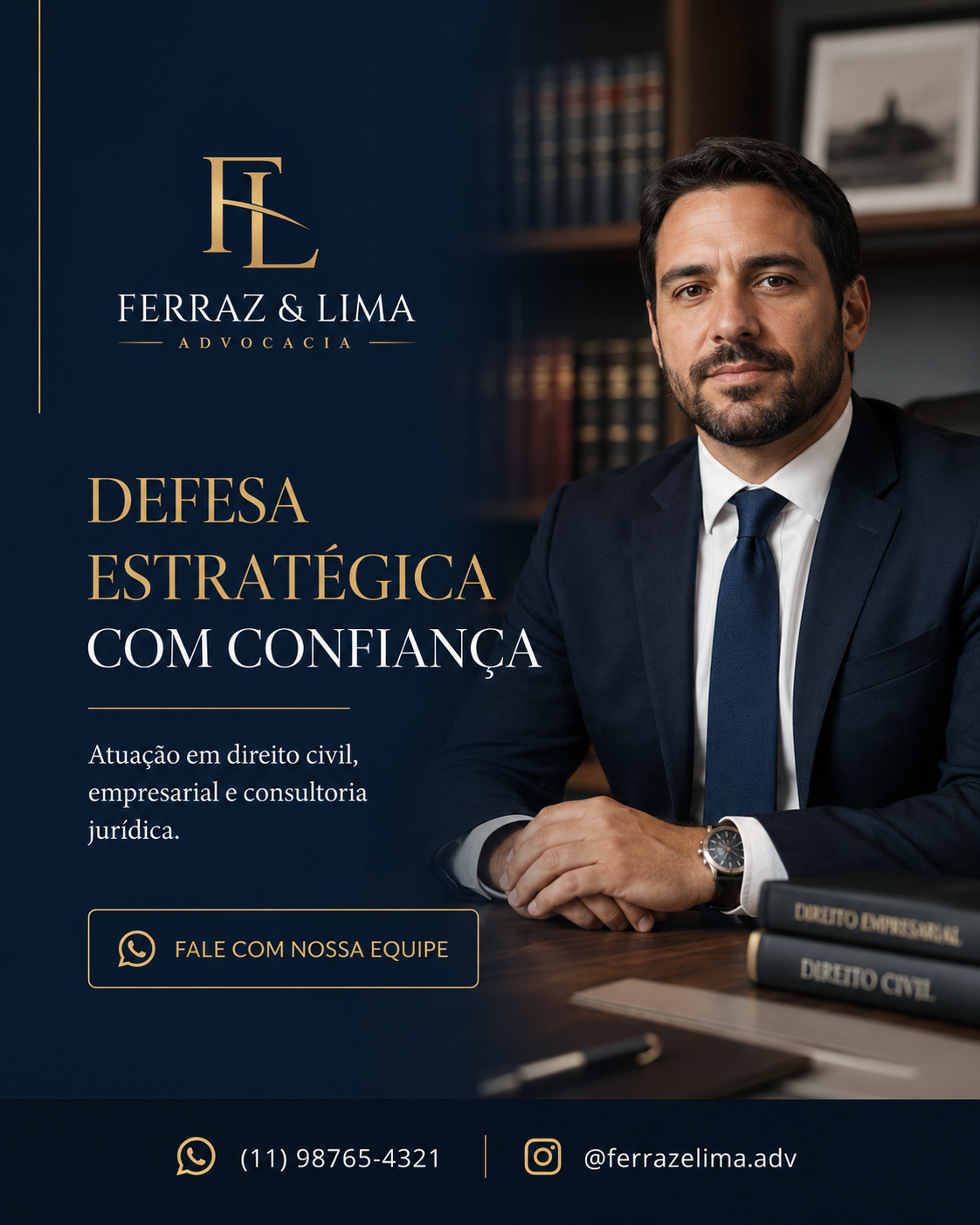 publicidade de advocacia de luxo