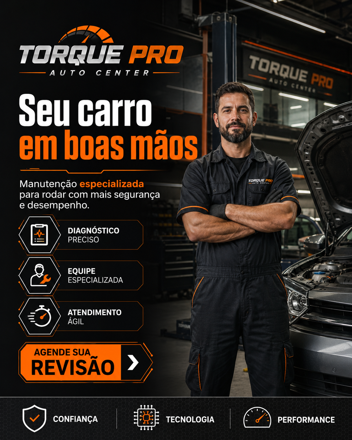 revisão completa para o seu carro